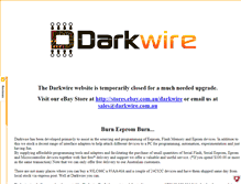 Tablet Screenshot of darkwire.com.au
